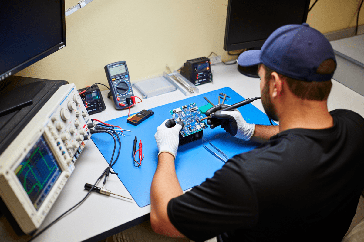 Процесс ремонта техники Asko в asko-service-center